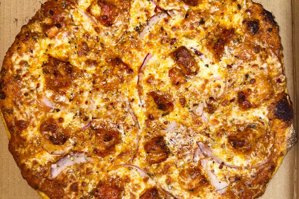 Butter Chicken Pizza
