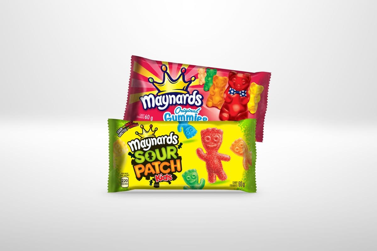 Sour Patch Kids & Maynards Candy Singles (44-64 g) - 2 for $5.00