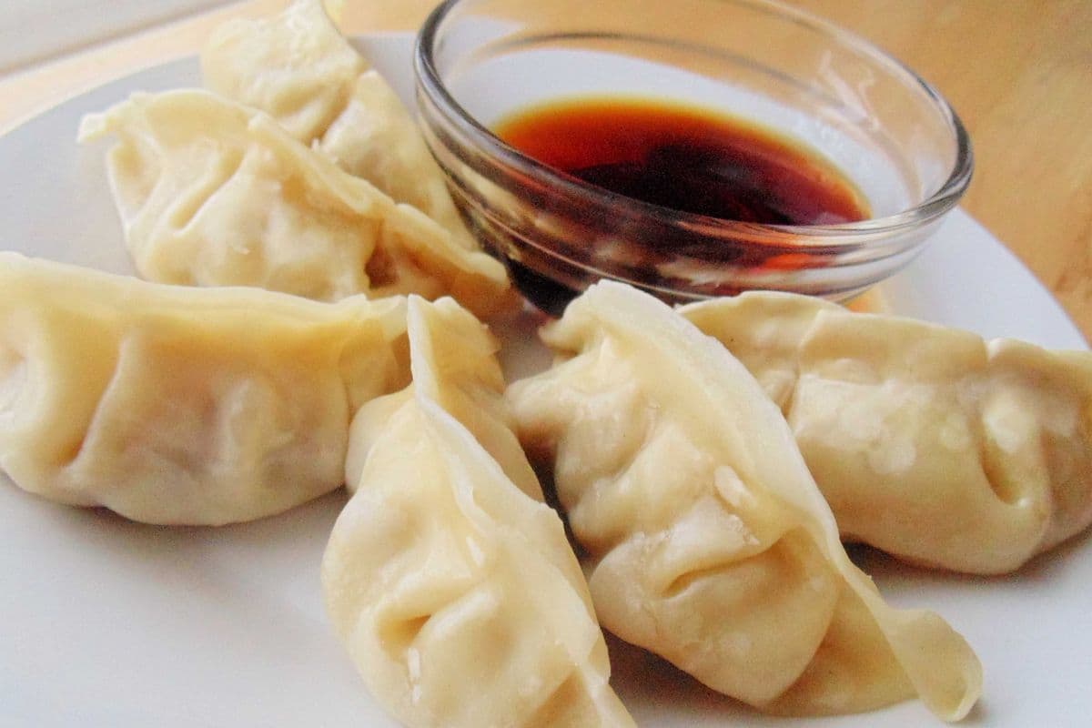 Raviolis chinois à la vapeur (6 mcx) / Chinese Dumplings (6 pcs)