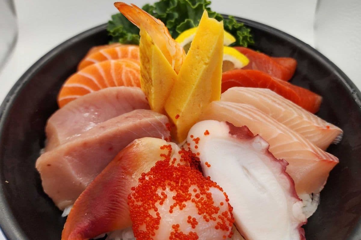 Assorted Chirashi Donburi