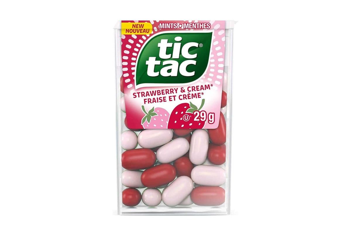 Tic Tac Mints Strawberry & Cream 29g