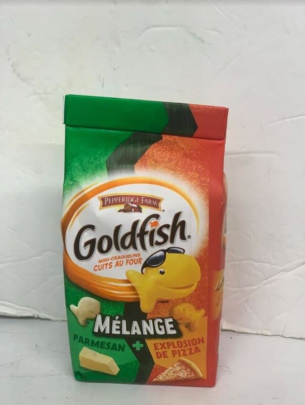Goldfish Parmesan and Pizza