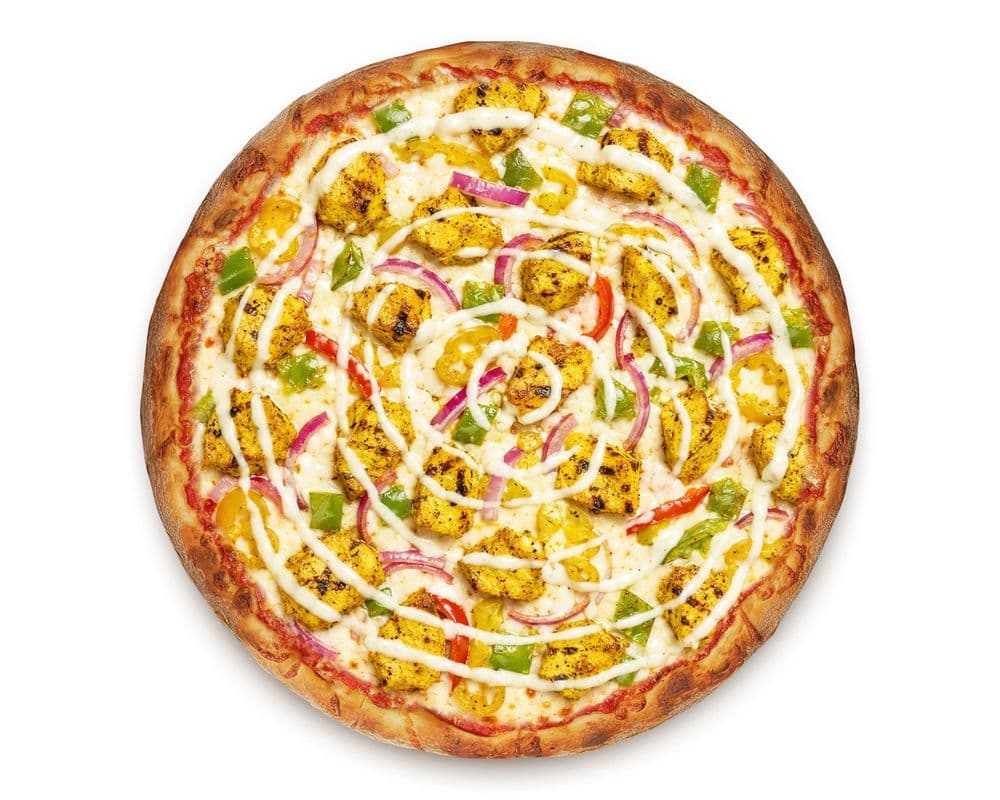 Achaari Chaap Pizza