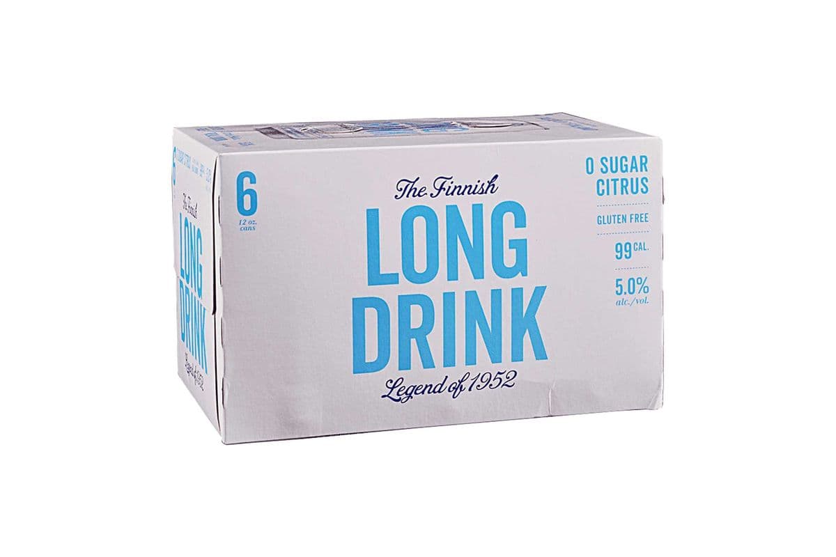 Long Drink - Zero Sugar Vodka Soda (6 x 355ml can)