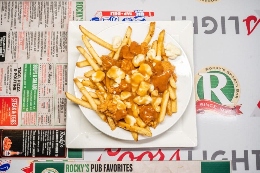 Popcorn Chicken Poutine