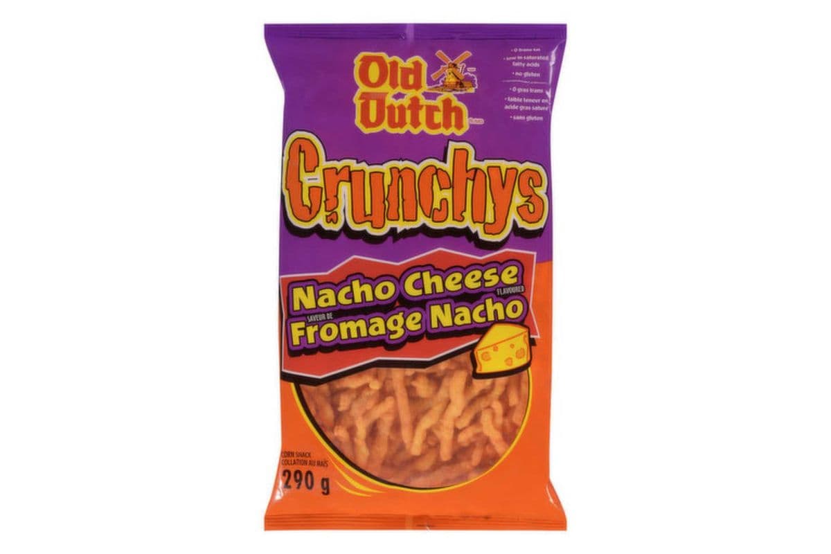 Old Dutch Corn Crunchys Nacho Cheese (290g)