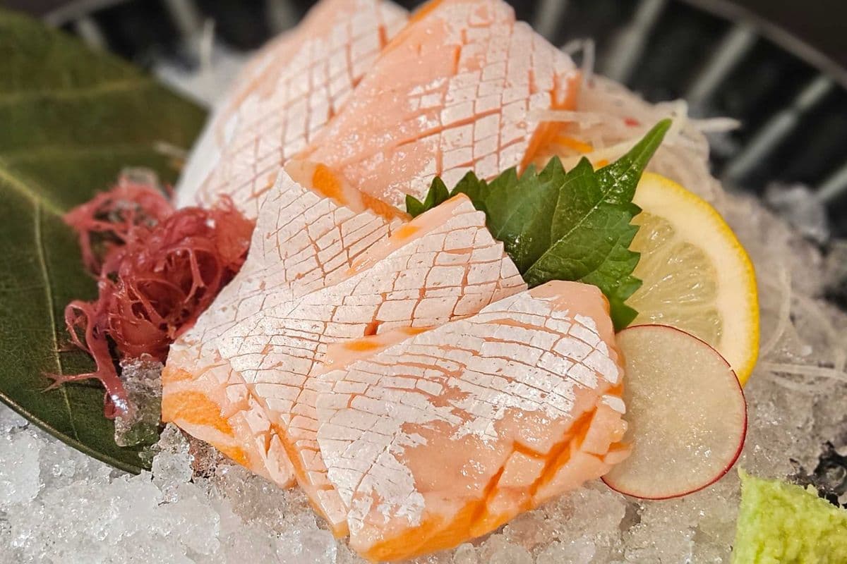 Tuna or Salmon Toro Sashimi