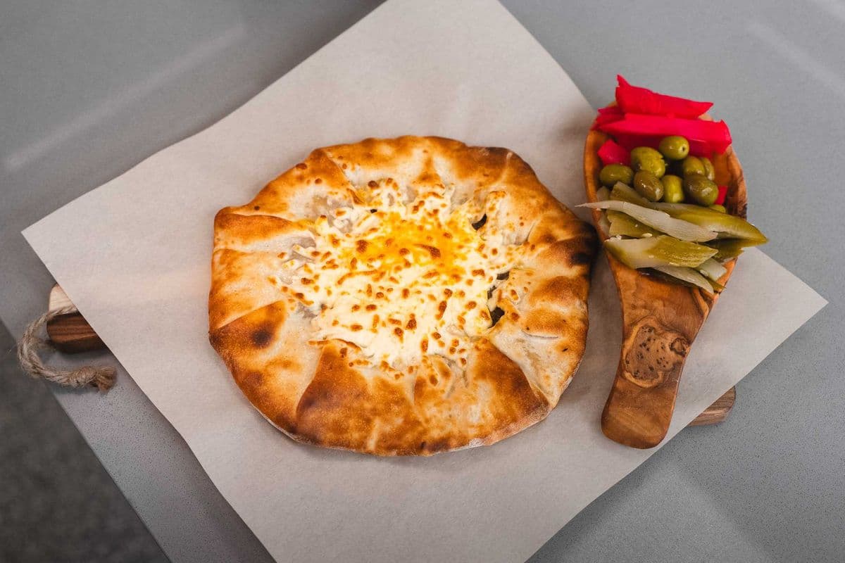 Manakeesh - Sujuk & Cheese Pie