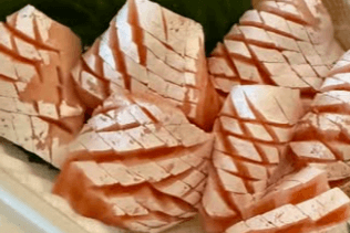 Salmon Belly Sashimi (7 pcs)