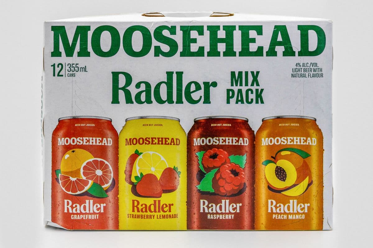MOOSEHEAD RADLER MIX PACK 12 CANS 355ML (12 x 355ML)