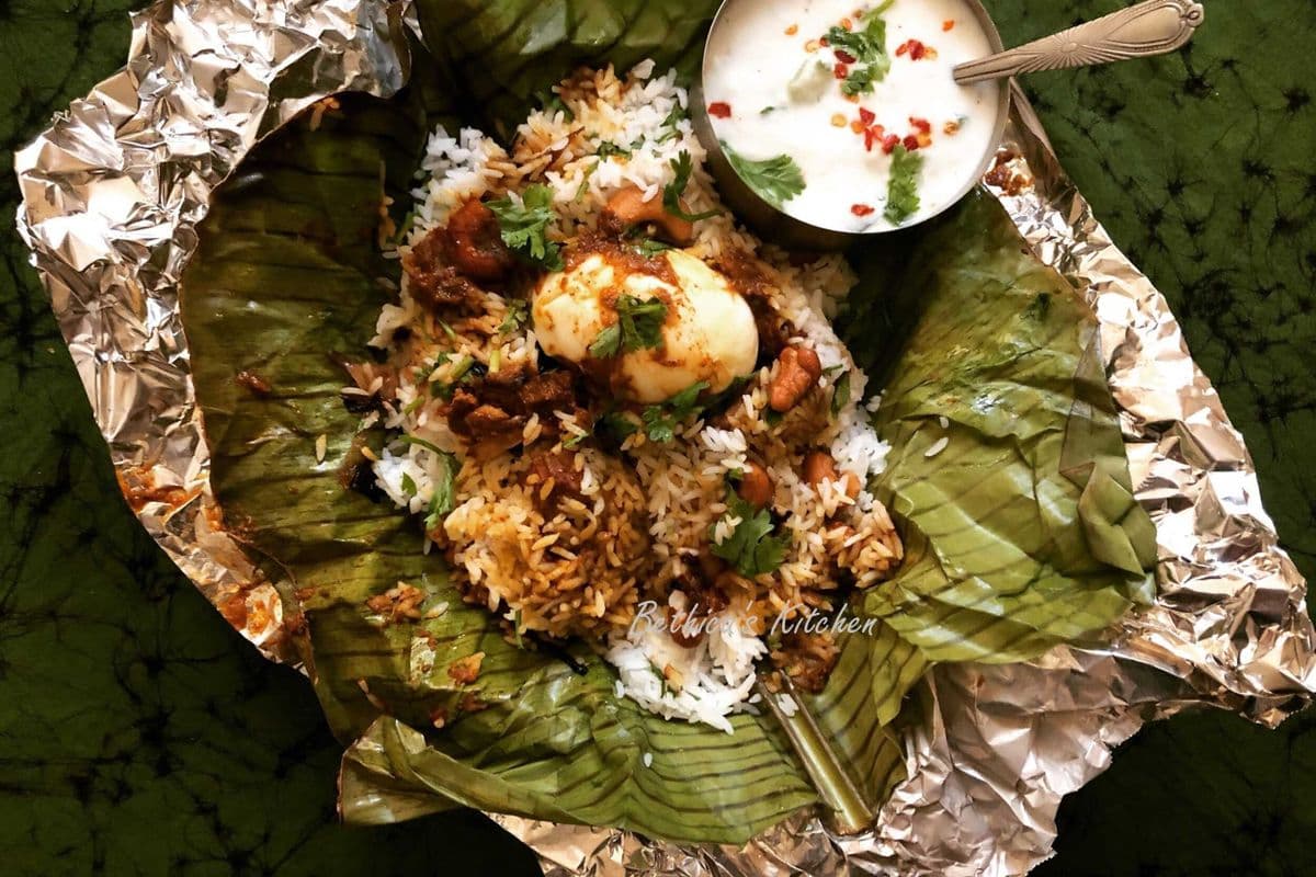 Pothi Biriyani Chicken (Wrap Biryani)
