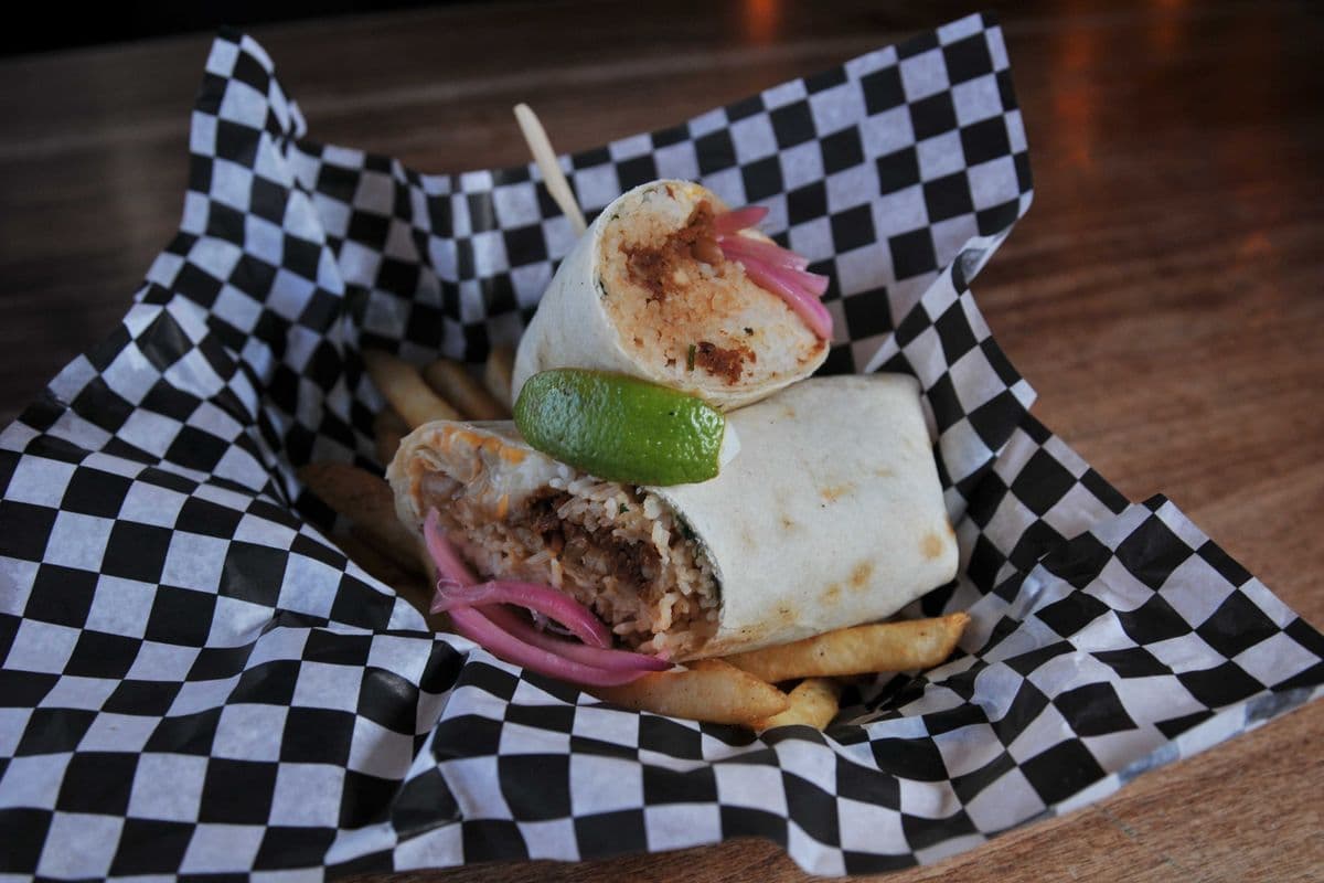 Kickin’ Veggie Burrito