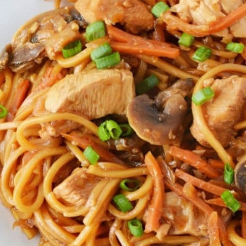Chicken Lo Mein / 鸡肉捞面