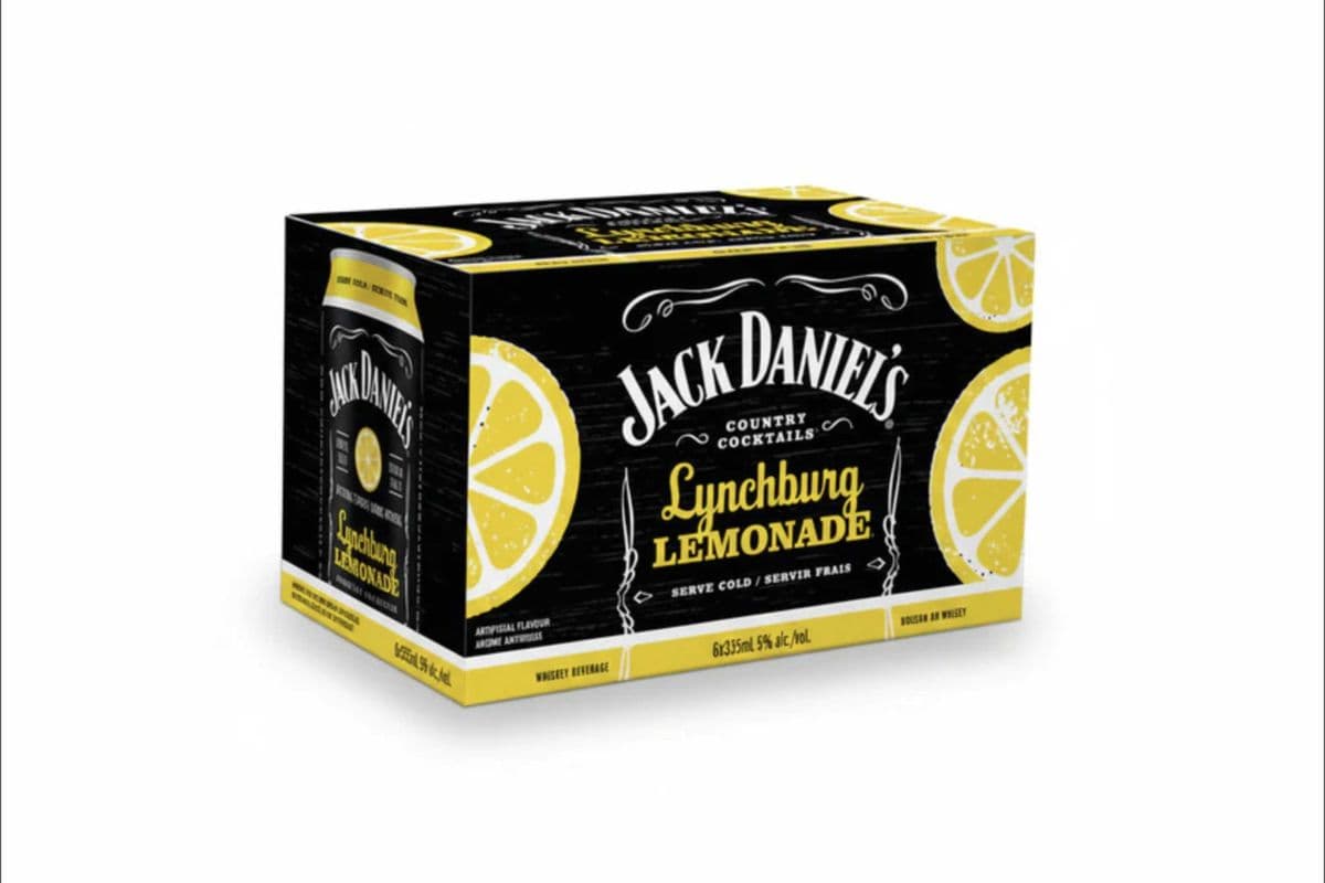 Jack Daniel's Jd Country Cocktail Lynchburg Lemonade (6-Pack) (6 x 355ml)