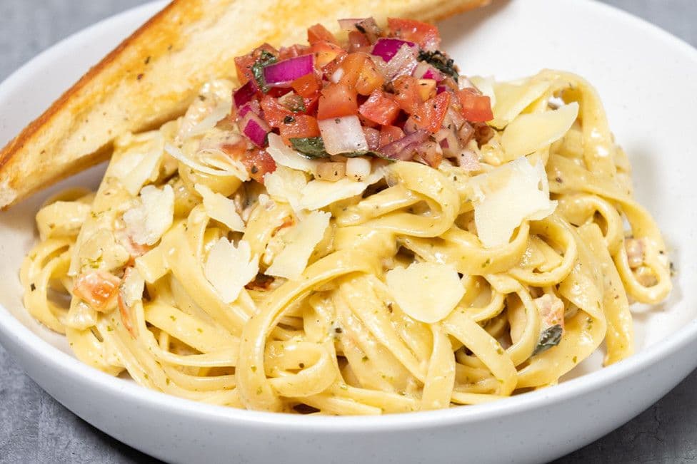 Bruschetta Chicken Fettuccine