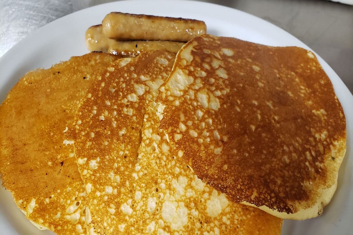 Pancakes and Meat