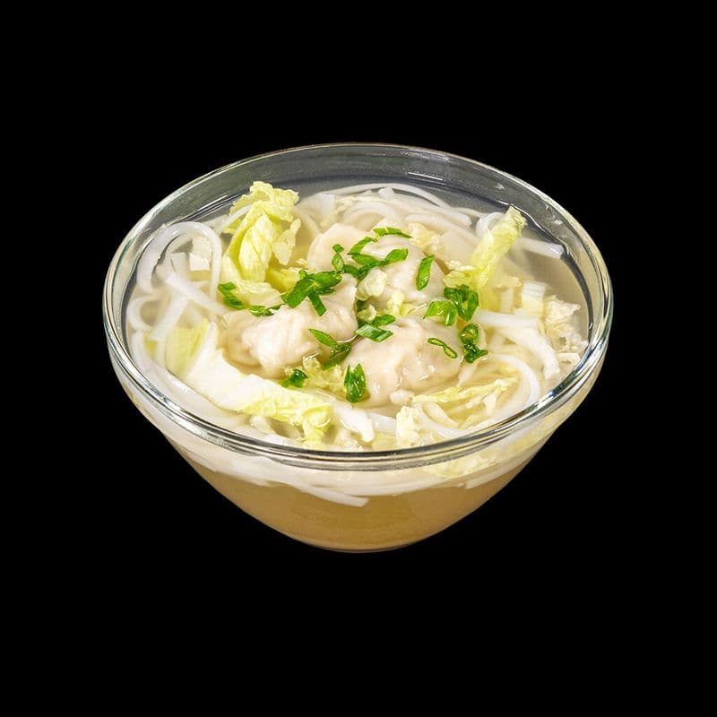Soupe wonton - Entrée / Wonton Soup - Appetizer / Sopa Wonton - Entrada