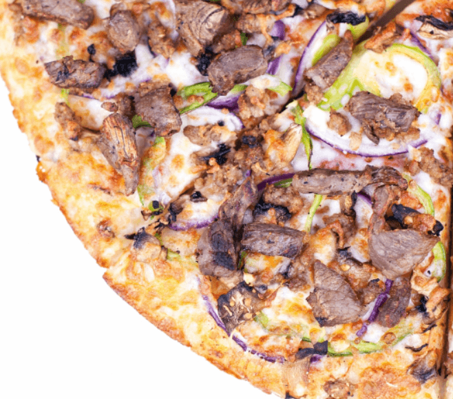 18" X-Large Steak Pizza