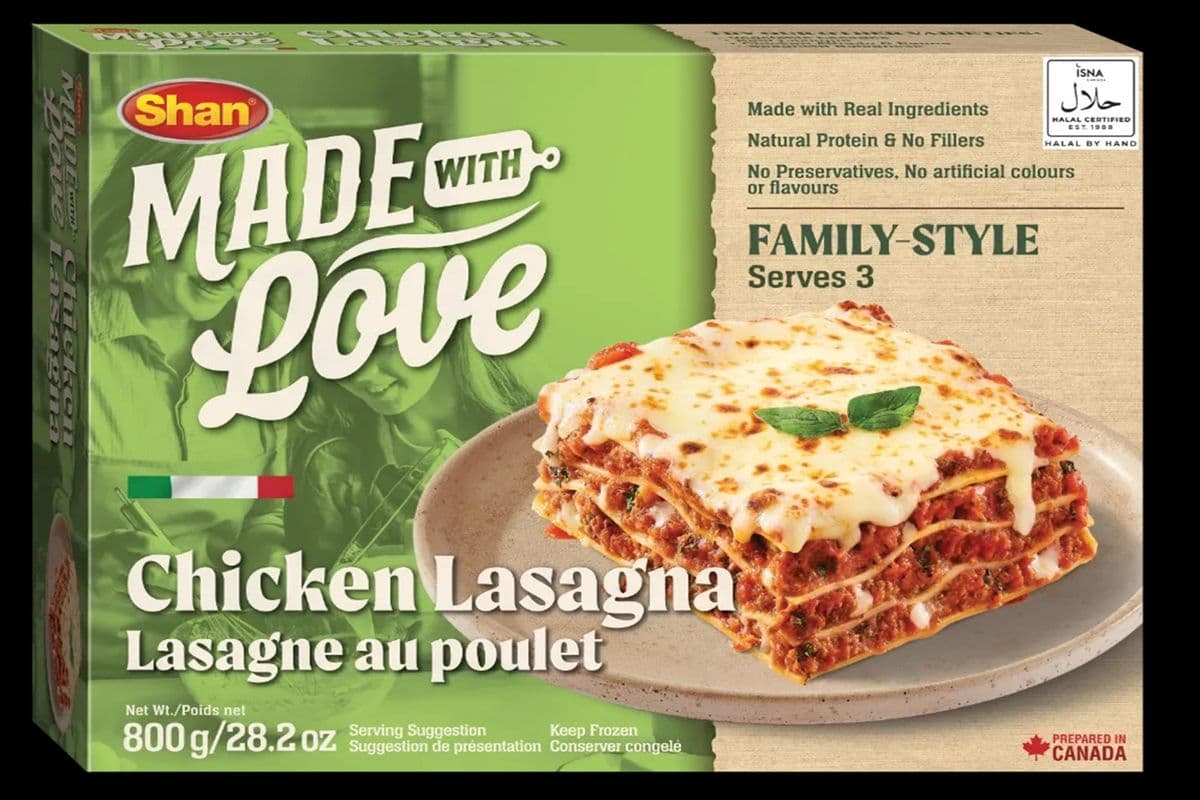Shan Frozen Chicken Lasagna (800g)