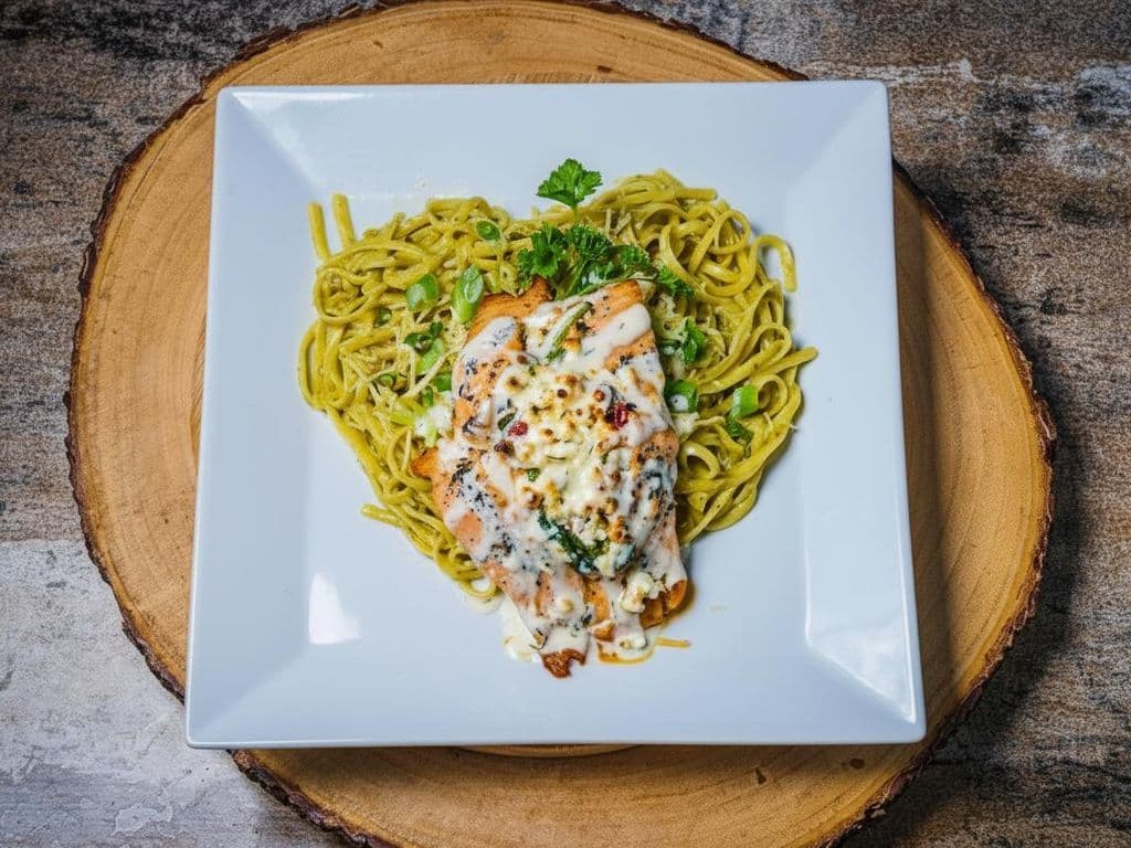 Stuffed Baked Salmon