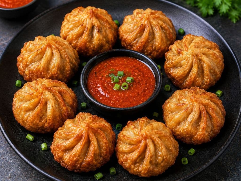 Fried Momos (8pcs)