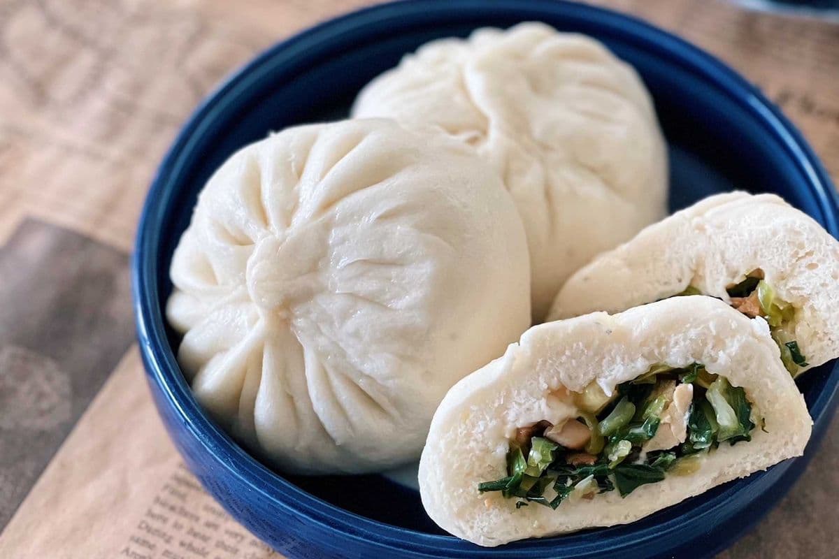 Steamed Vegetable Bun (600gm) (10pcs) ((600gm) (10pcs))