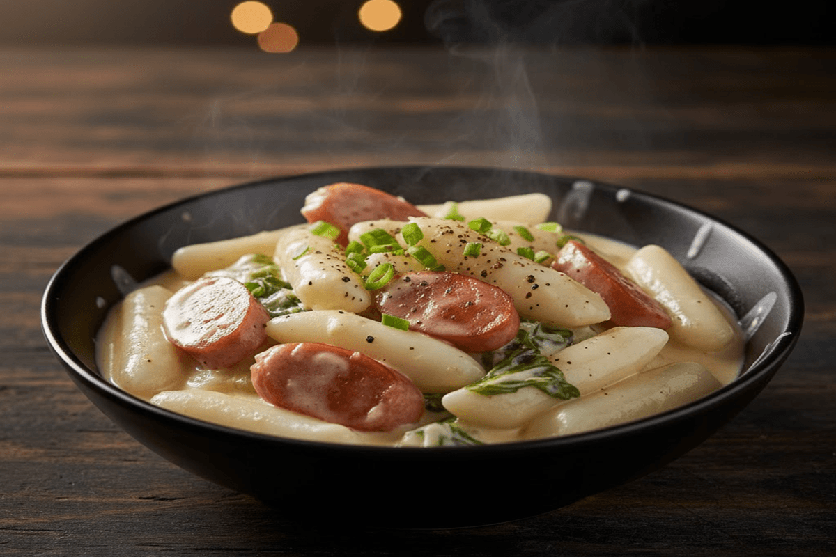 Cream Topokki
