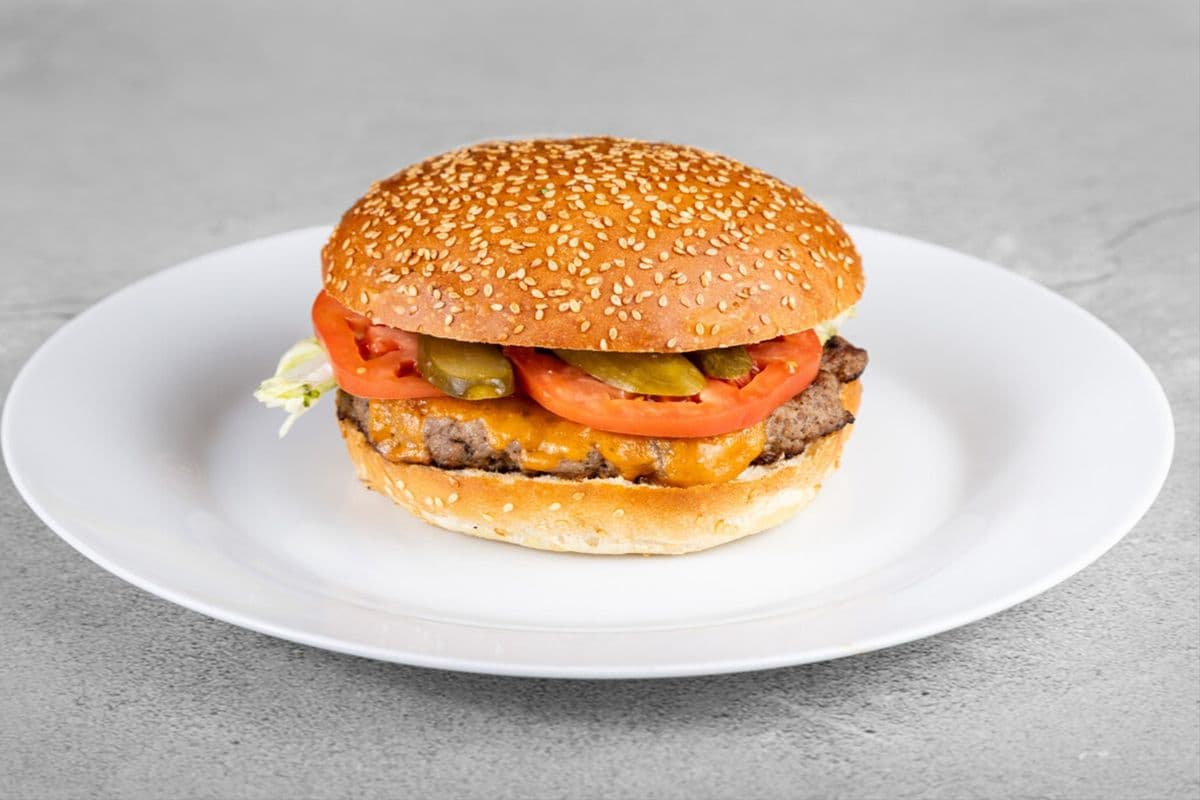 Real Cheddar Cheese Burger