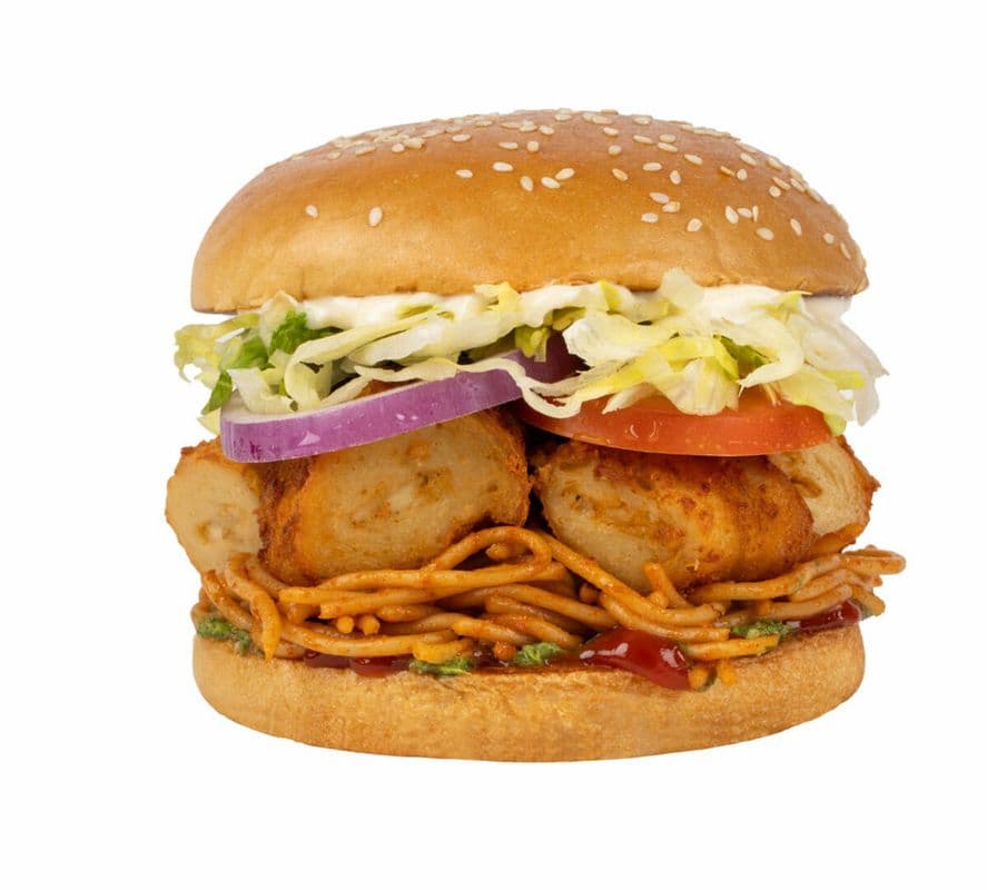 Soya Burger Plus Noodles