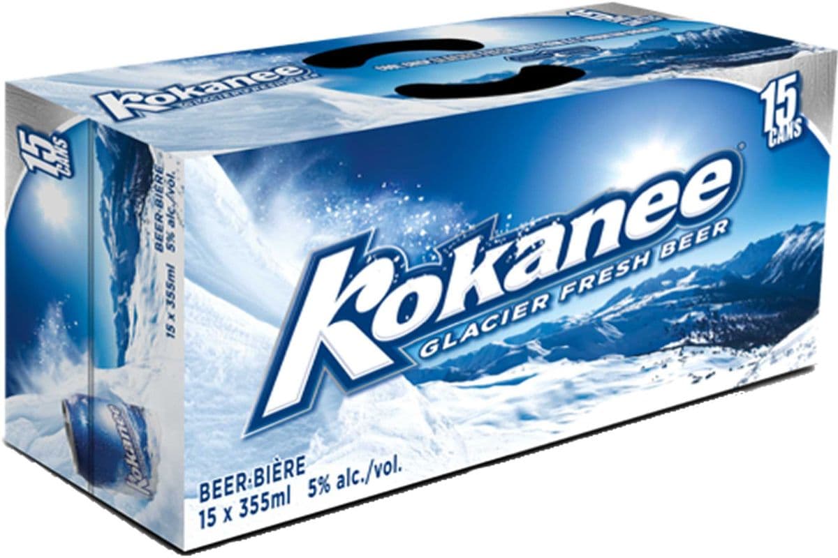 Kokanee 15 cans (15 x 355 ml Cans)