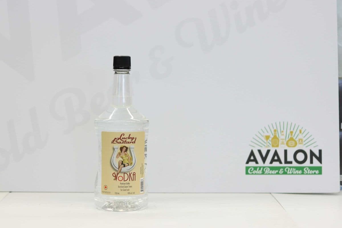 Lucky Bastard Vodka 1750ml (1 x 1.75L)