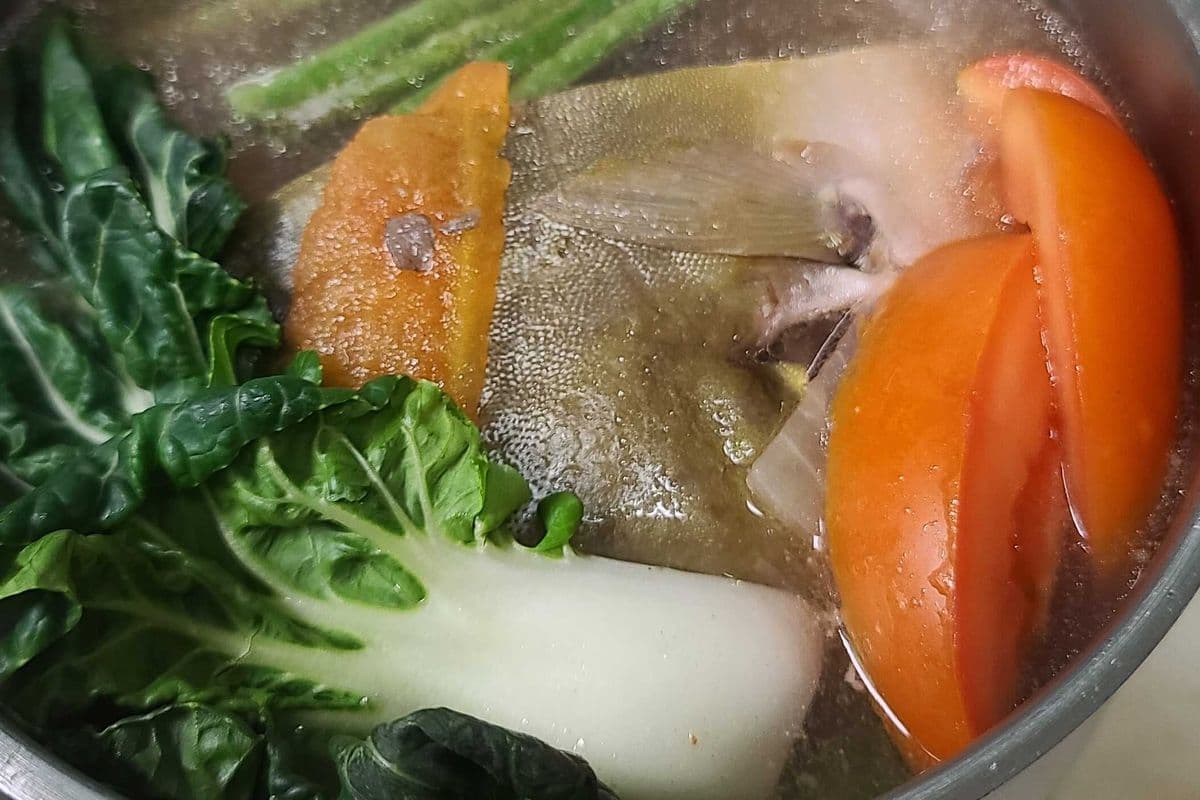 Sinigang na Pompano (Fish in Sour Soup)