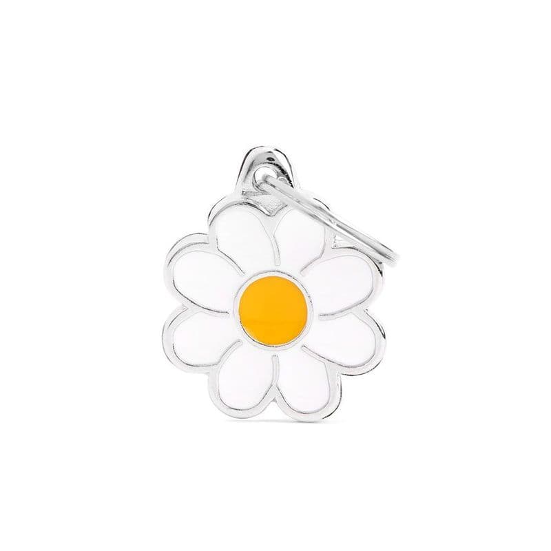 MyFamily Daisy Engraved Tag