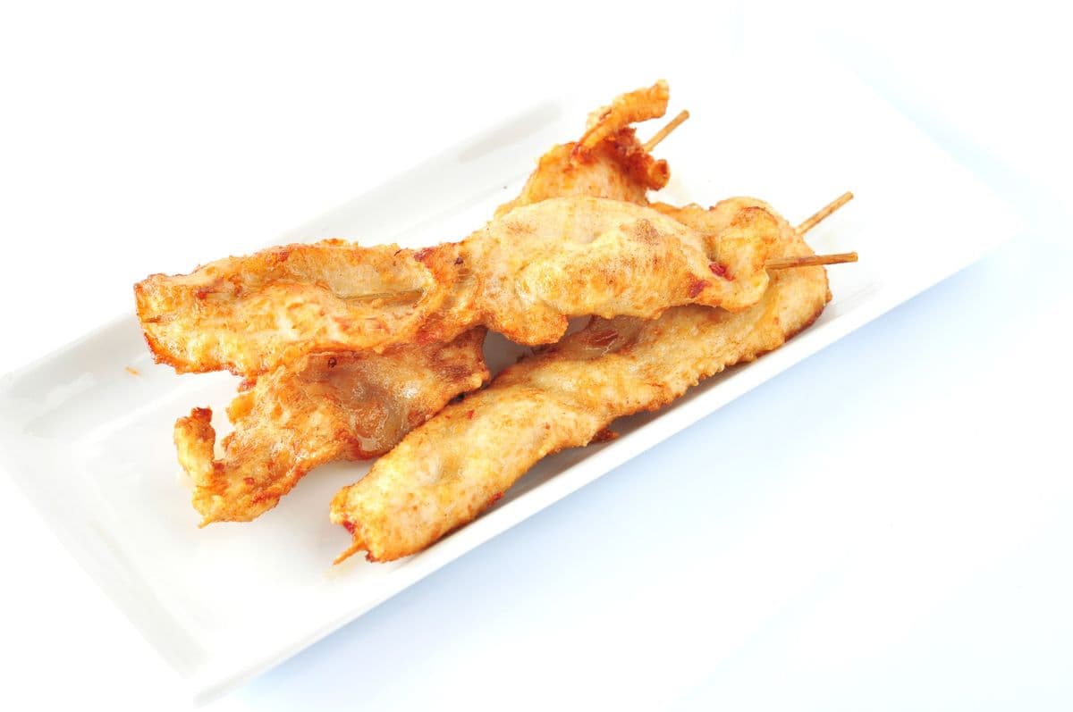 47. Lemongrass Chicken Skewer