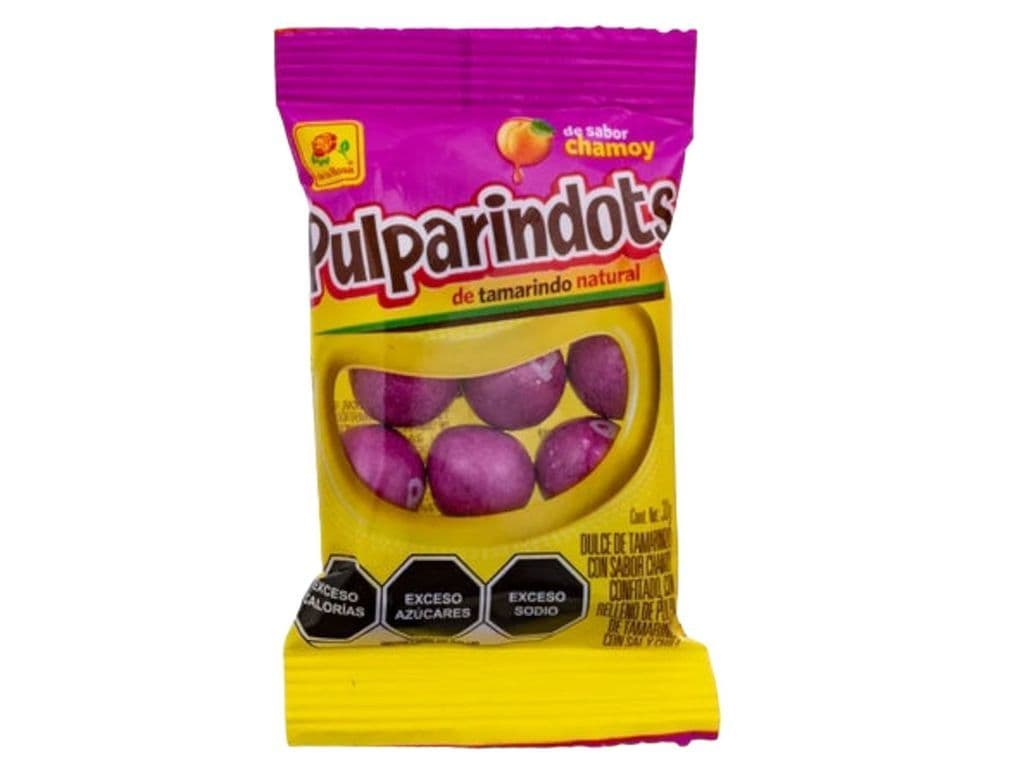 Pulparindots Chamoy Spicy and Salty Mexcican Candy Balls 30g 