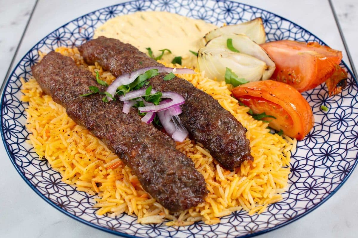 Kebab Plate 2pcs