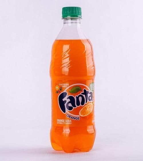Fanta Orange Bottle