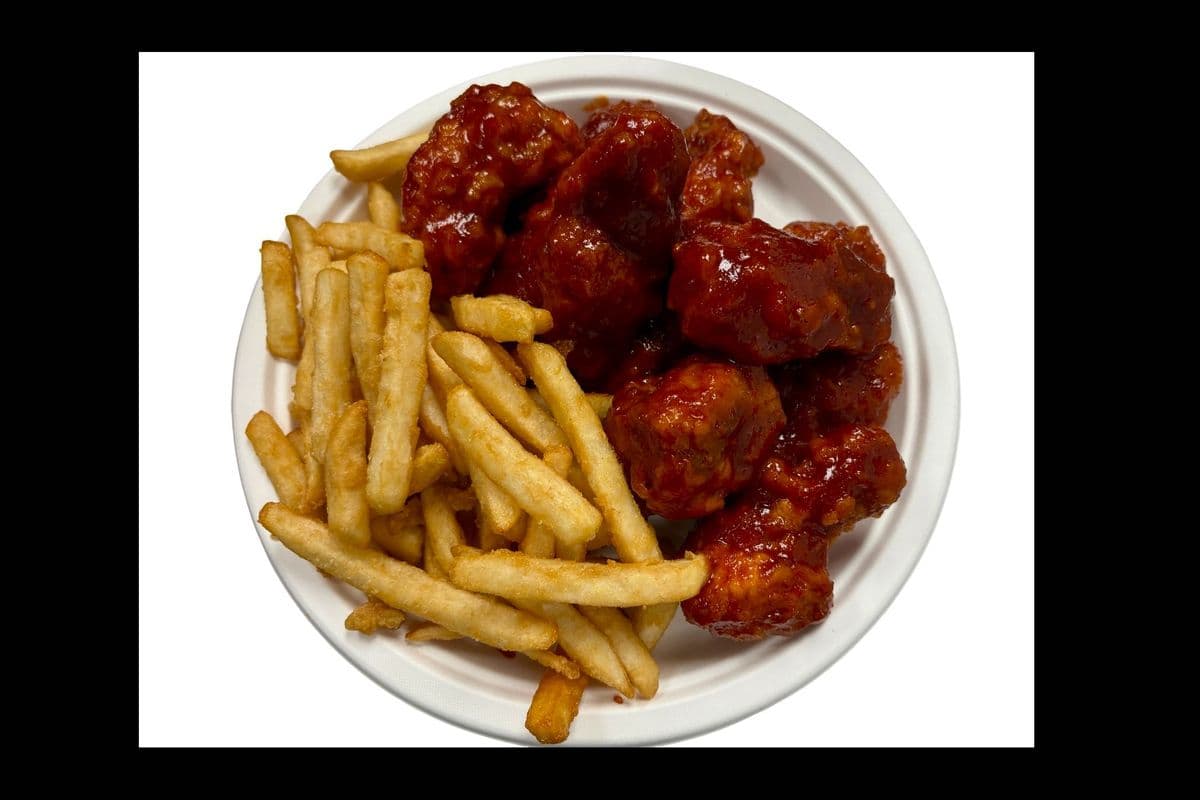 39. Seoul Sweet & Spicy Chicken Combo (9 pcs Chicken, Fries)