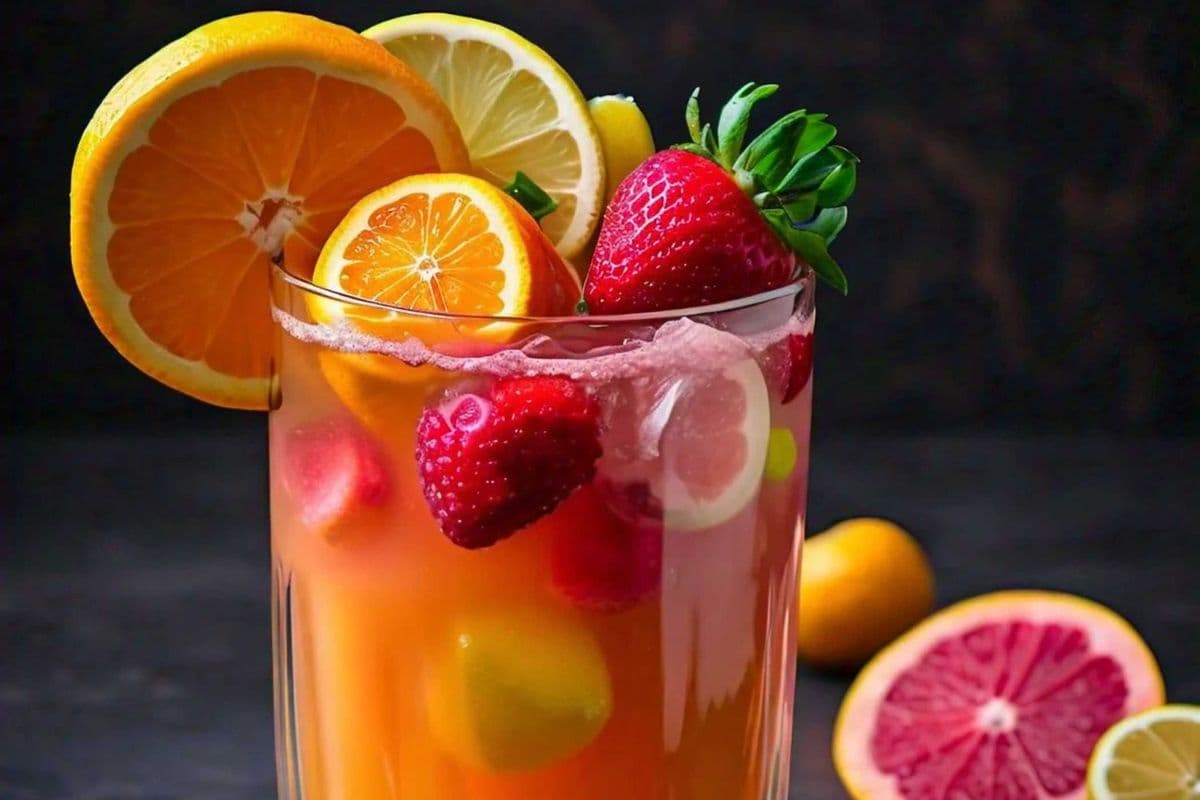 Mix Fruit Juice (Indian Style)