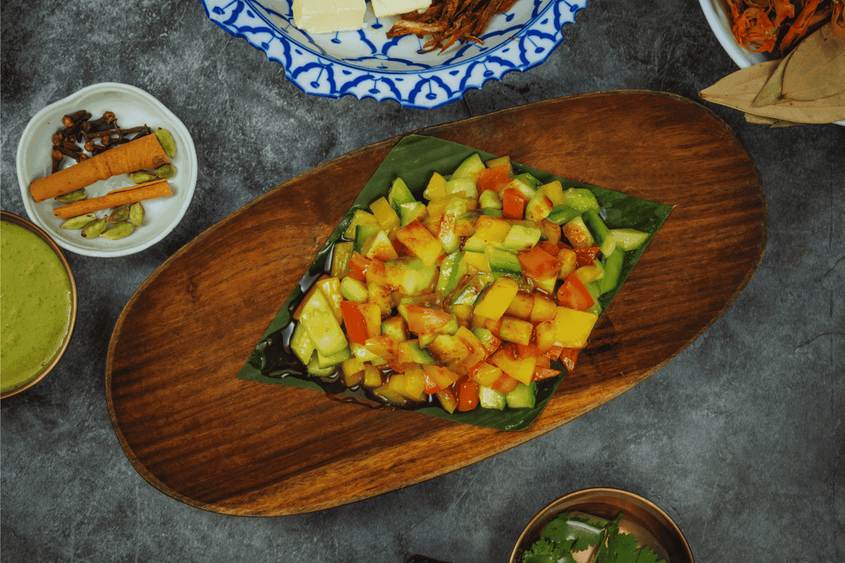 CUCUMBER MANGO SALAD (GF, DF)