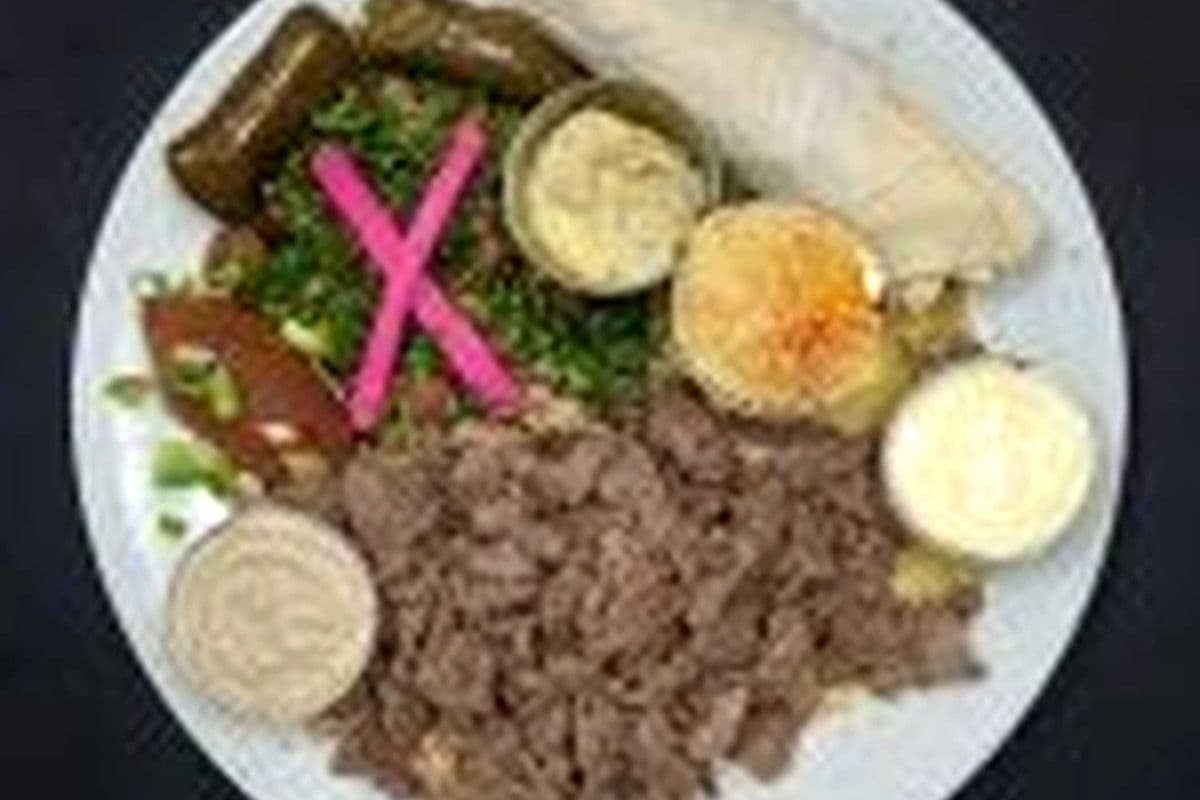 Assiette grande bouffe bœuf