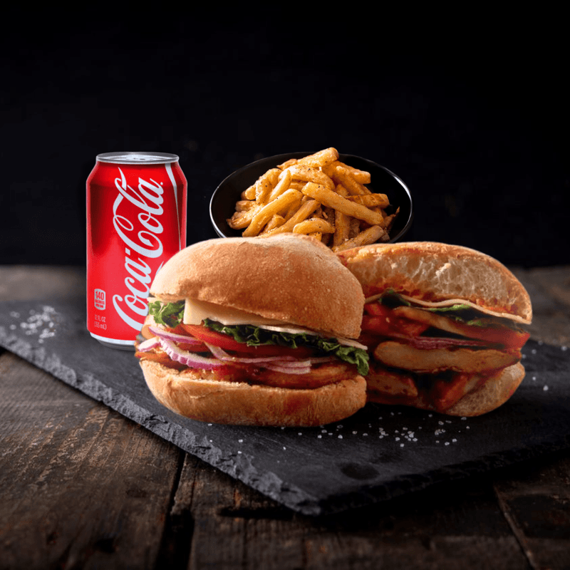 Trio Sandwich Deluxe au Poulet / Trio Chicken Deluxe Sandwich