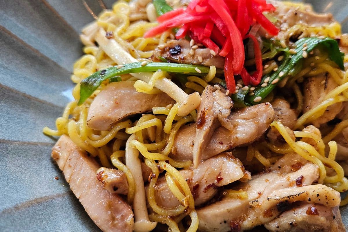 Chicken Yaki Soba
