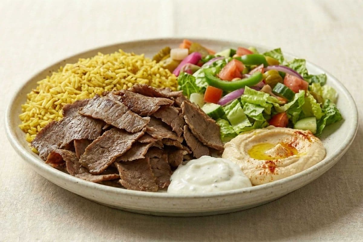 Beef Donair Platter