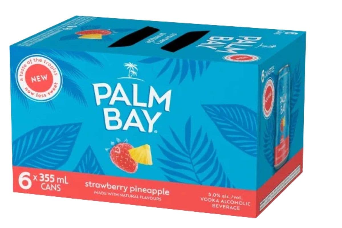 Palm Bay Strawberry Pineapple (6 Cans) (6 x 355ml) (6 x 6*355ML )