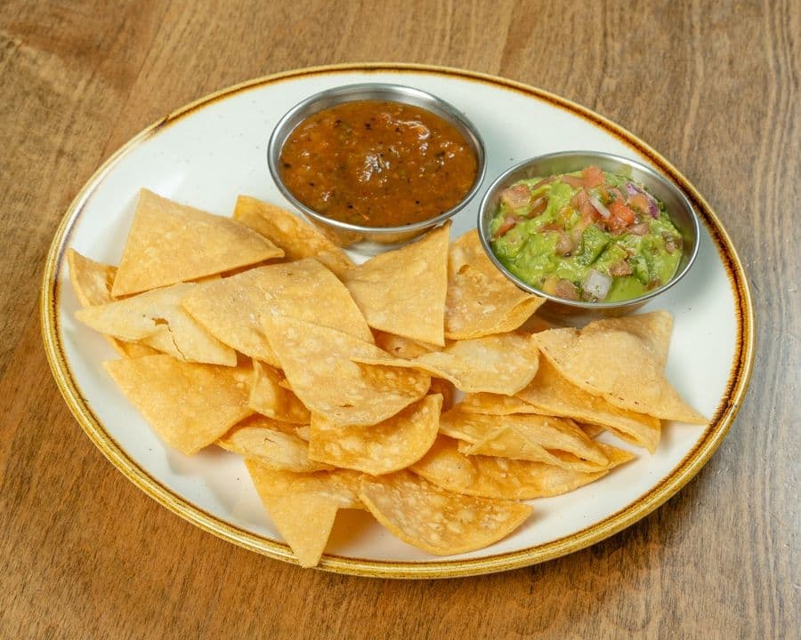 Guacamole, Chips + Salsa