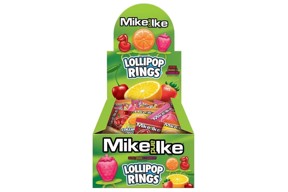 Mike and Ike Lollipop Rings