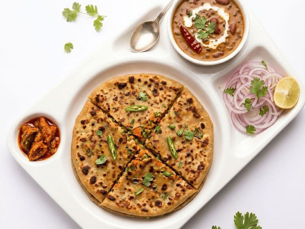 Mix Vegetable Paratha