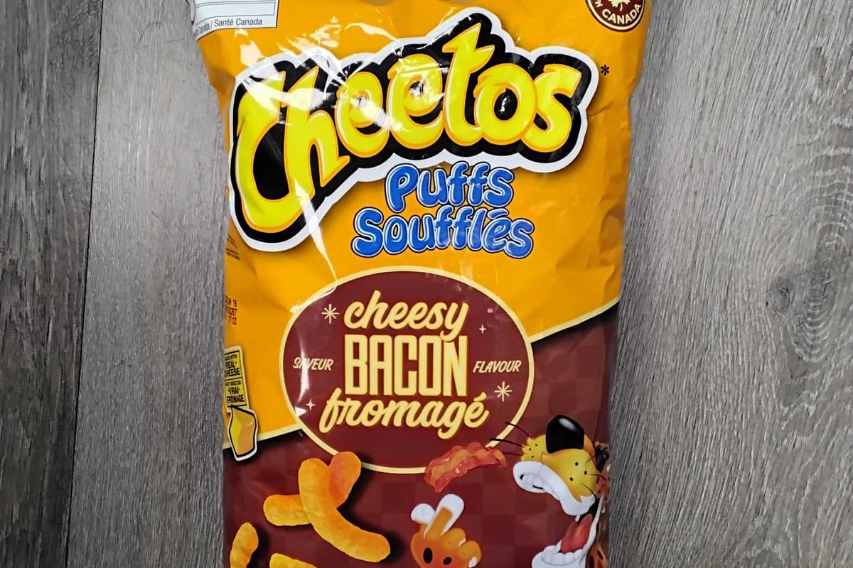 Cheetos puffs cheesy bacon 250g