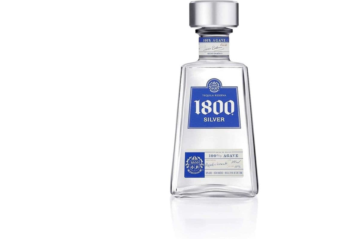 732124. 1800 BLANCO (SILVER) TEQUILA (1 x 750ML)